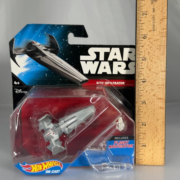 Hot Wheels Star Wars Starships Sith Infiltrator 2015 - Picture 7 of 8